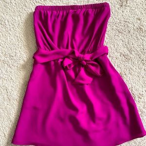 Express Purple/Burgundy Mini dress